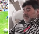 Maradona elige el gol que puede compararse con su mítico tanto: "Este sí, los demás no..."