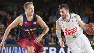 Oleson y Rudy Fernández.