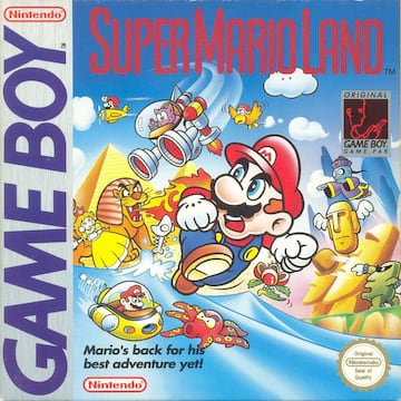 super mario land game boy caratula portada