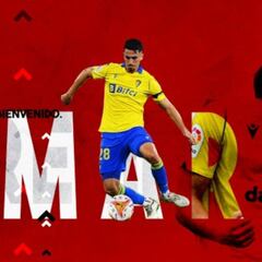 El Mirandés logra la cesión del mediocentro Martín Calderón