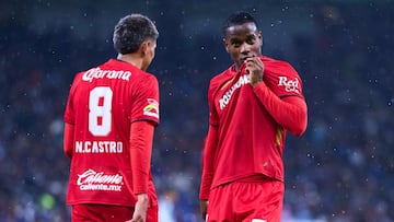 Helio Nunes Helinho celebrates his goal 0-1 of Toluca during the 1st round match between Monterrey and Toluca as part of the Liga BBVA MX, Torneo Clausura 2026 at BBVA Bancomer Stadium, on January 10, 2026 in Monterrey, Nuevo Leon, Mexico.