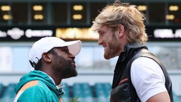 Who is fighting in the Floyd Mayweather-Logan Paul undercard?