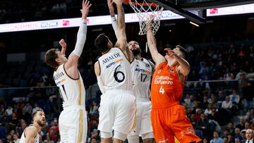 31/12/23 BALONCESTO PARTIDO ACB ENDESA
REAL MADRID - VALENCIA BASKET
HEZONJA
ABALDE
POIRIER
PRADILLA