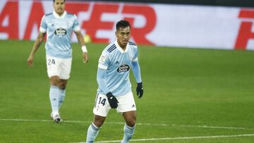 Renato Tapia durante el partido contra el Huesca.