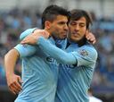 Mata y Agüero guían a Chelsea y City a pasar ronda en FA Cup
