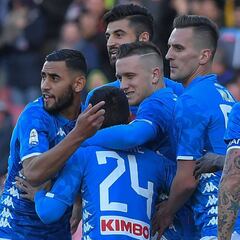 Sólo el Nápoles se acerca al ritmo de la Juventus