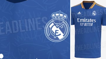 Real Madrid's 2021-22 away kit leaked online