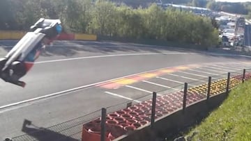 Fuerte accidente en las 6 Horas de Spa: el carro salió volando