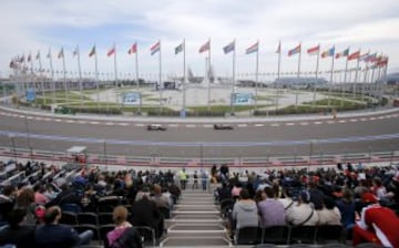 Las mejores imágenes de la clasificación del GP de Rusia