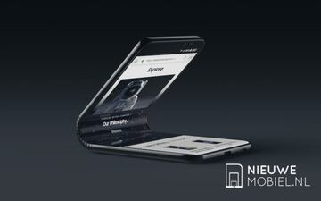 Este sería el aspecto real del Samsung Galaxy F según una patente, el primer móvil flexible