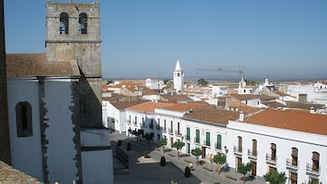 Imagen del municipio de Olivenza (Badajoz), reclamado por el ministro de Defensa portugués.