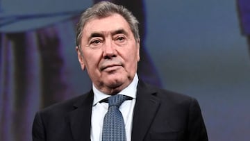 El exciclista y pentacampeón del Tour de Francia Eddy Merckx.