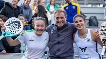 Andrea Ustero y Delfi Brea en París al borde de hacer historia.