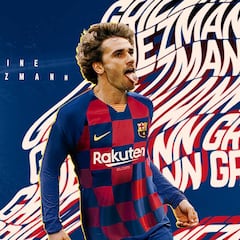 Oficial: Griezmann ya es nuevo jugador del Barcelona