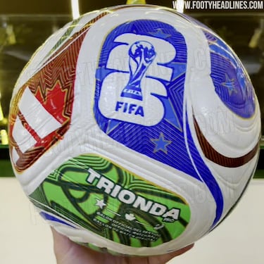 Revelan nuevas imágenes del balón oficial del Mundial 2026