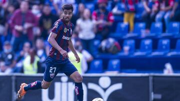 Armando Escobar of Atlante during the game Atlante vs Celaya, corresponding to Semifinals second leg match of the Liga de Expansion MX, Torneo Apertura Grita Mexico A21, at Ciudad de los Deportes Stadium, on December 11, 2021.
<br><br>