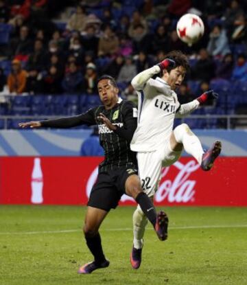 Nacional lo intentó pero no logró marcar el empate. Kashima en los últimos minutos fue certero y puso el 3-0 final y ahora va a la final con el América de México o el Real Madrid.