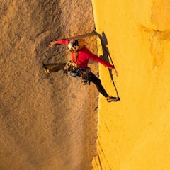 Primera ascensión en libre de una mujer a Platinum Wall