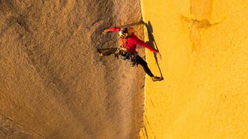 Sasha DiGiulian en Platinum Wall de El Capitan