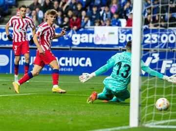 El canterano Pablo Barrios sentencia y da la victoria al Atlético de Madrid frente a un batallador Oviedo. 
