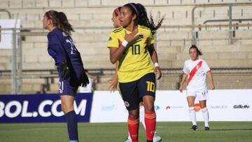 La Selecci&oacute;n Colombia Femenina Sub 17 gole&oacute; 4-0 a Per&uacute; en la segunda fecha del Sudamericano de Argentina