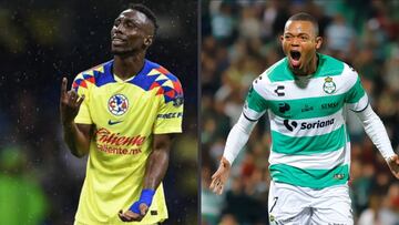 Julián Quiñones y Harold Preciado, los colombianos goleadores de la Liga MX