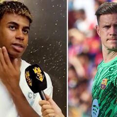 Más madera: Lamine deja esta perla ni 24 horas después del fallo de Ter Stegen en la Champions