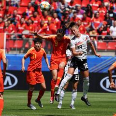 La dureza de las jugadoras chinas que ya demostró ante Alemania
