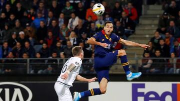 Kalinic, durante un partido de la Europa League.