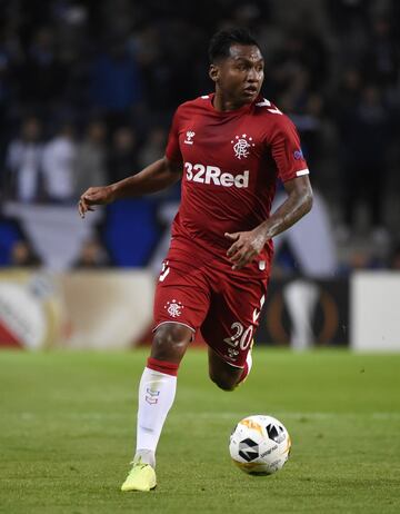 Alfredo Morelos suma 27 goles en la temporada. Es el mejor delantero colombiano en Europa. 