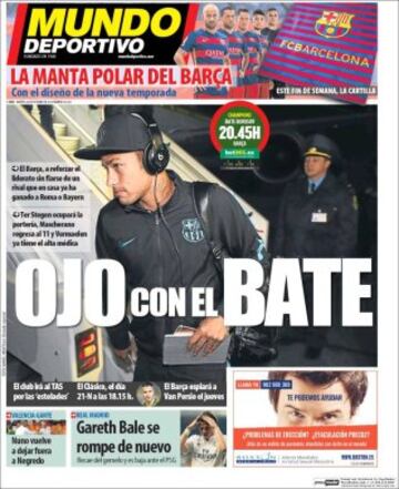 Portadas de la prensa deportiva