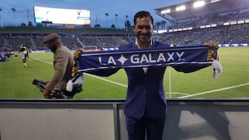 'Pescadito' Ruiz deja el fútbol y es homenajeado por el LA Galaxy