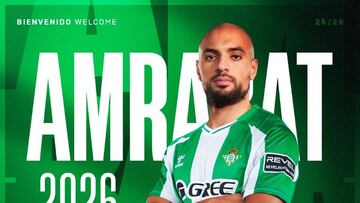 Amrabat, nuevo jugador del Betis.