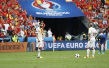 Euro 2016: Italy 2 - Spain 0. The best images from the match