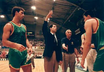 Fue entrenador ayudante de la selección de Lituania de Arvidas Sabonis y Šarūnas Marčiulionis que participó en los Juegos Olímpicos de Barcelona 1992 que ganó la medalla de bronce.