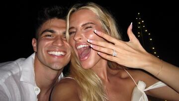 Seleccionado chileno le pide matrimonio a su novia italiana: Maripán y Loyola reaccionan