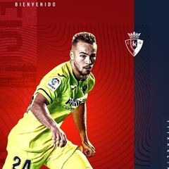 Osasuna confirma la cesión de Javier Ontiveros