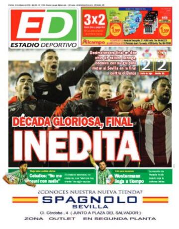 Portadas de la prensa mundial