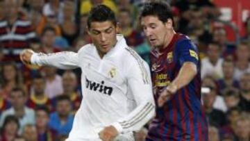 <b>LOS MEJORES. </b>Messi, Balón de Oro, y Cristiano, segundo.