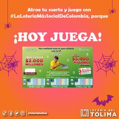 Resultados loterías Cundinamarca y Tolima hoy: números que cayeron y ganadores | 24 de octubre