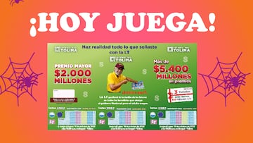 Resultados loterías Cundinamarca y Tolima hoy: números que cayeron y ganadores | 24 de octubre