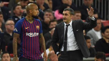 Valverde sobre Vidal: "Aparece en todos lados; es increíble"