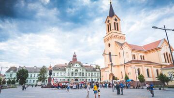 Imagen de la ciudad serbia de Zrenjanin.