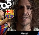 La lista culé de Puyol, elige a sus 5 mejores: ni Etoo, ni Ronaldinho...
