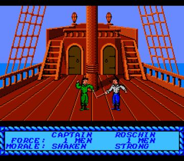 Captura de pantalla - Sid Meier&#039;s Pirates! (C64)