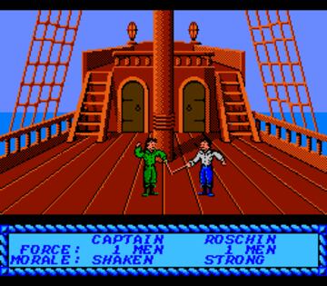 Captura de pantalla - Sid Meier's Pirates! (C64)