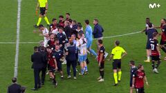 La directa intervención de Ancelotti con más de 15 personas en la tangana