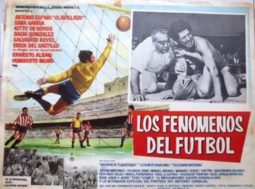 La película protagonizada por Clavillazo en 1960 muestra la vida de un entrenador de futbol al cual intentan sobornar sus propios hermanos para ir en contra de su propio equipo
