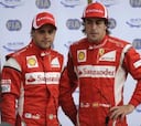 Alonso ironiza: "Se me cae
el pelo y todo por Massa"
