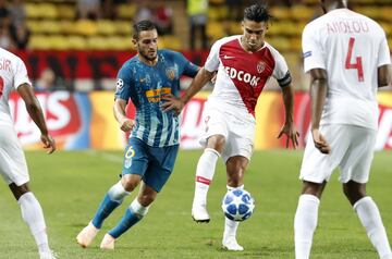 Falcao fue capitán de Mónaco en la derrota por la primera fecha del grupo A de UEFA Champions League.